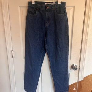 Dark Blue High Waisted Jeans